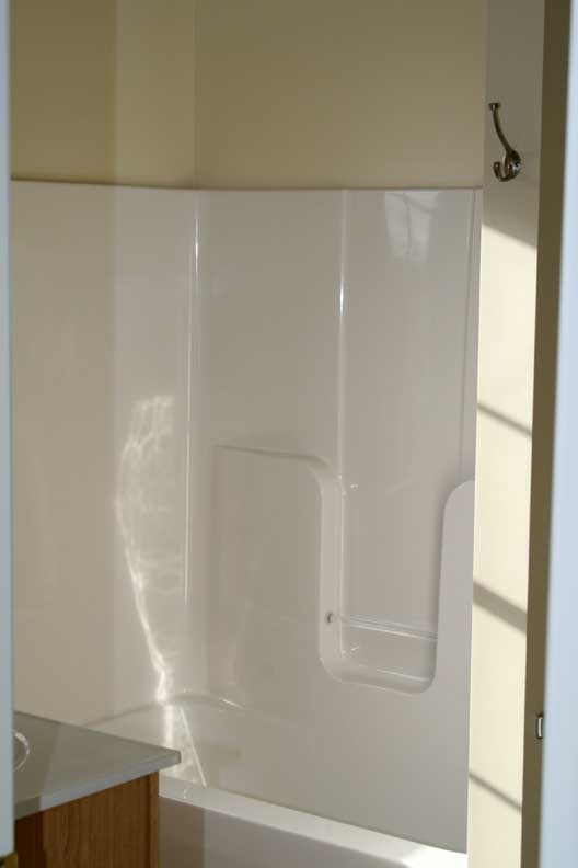 Enlarged view of master bath