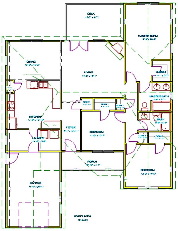 House plan for New Hope home